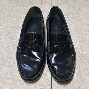 G.H. Bass & Co. Black Leather Loafers